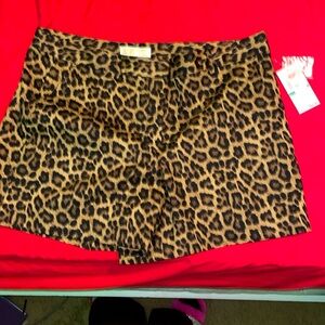 Michael Kors Cheetah Print Shorts